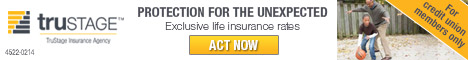 trustage protection for the unexpected exclusive life insurance rates act now